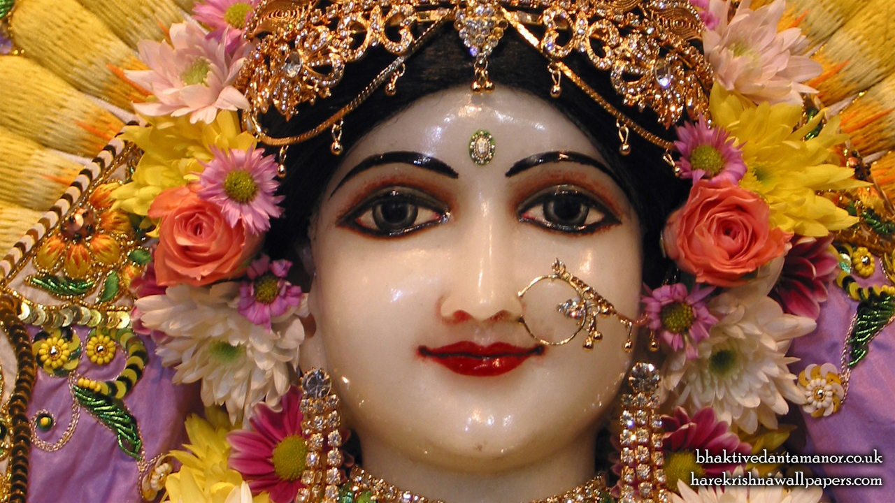 Sri Radha Close up Wallpaper (012) Size 1280x720 Download