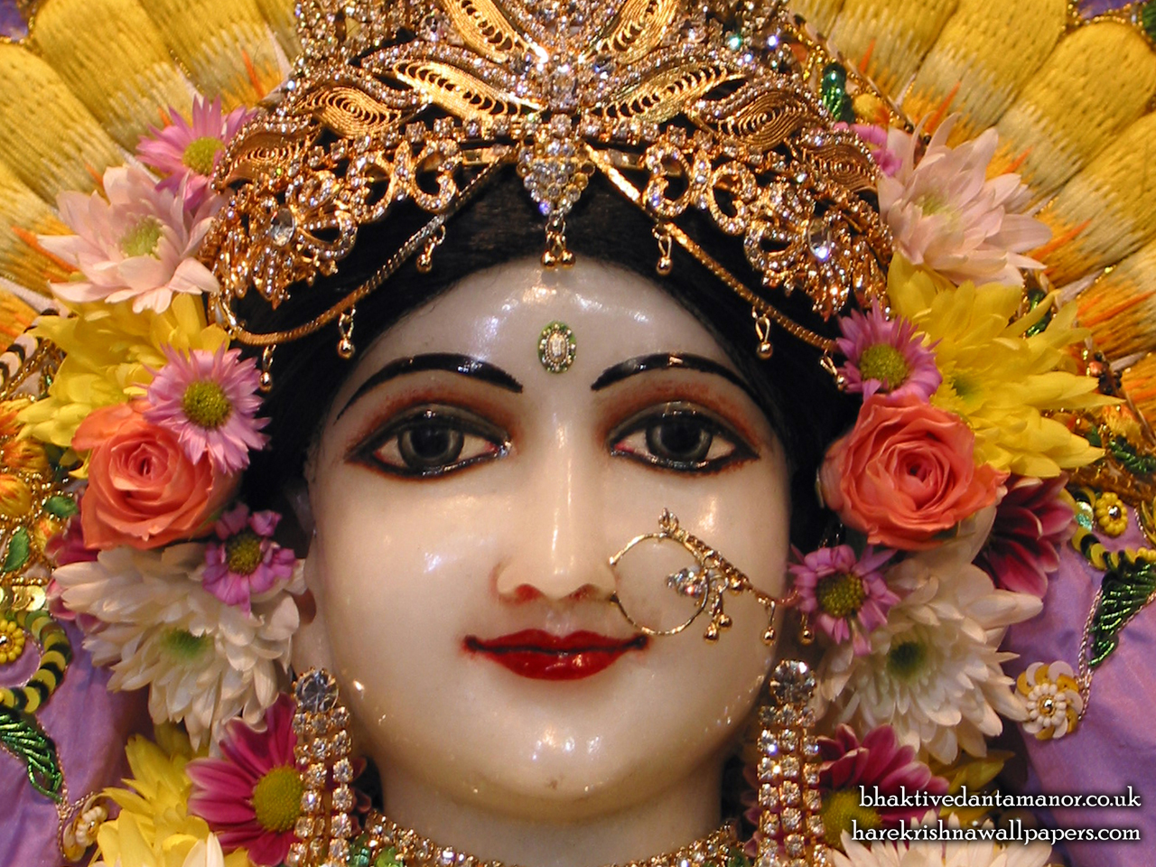 Sri Radha Close up Wallpaper (012) Size 1280x960 Download