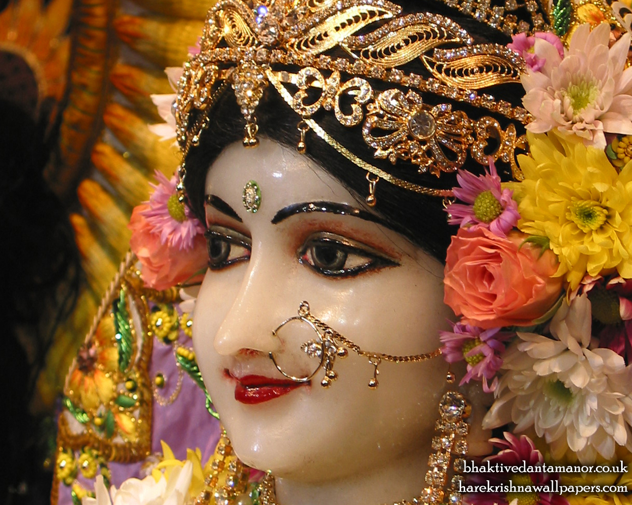 Sri Radha Close up Wallpaper (013) Size 1280x1024 Download