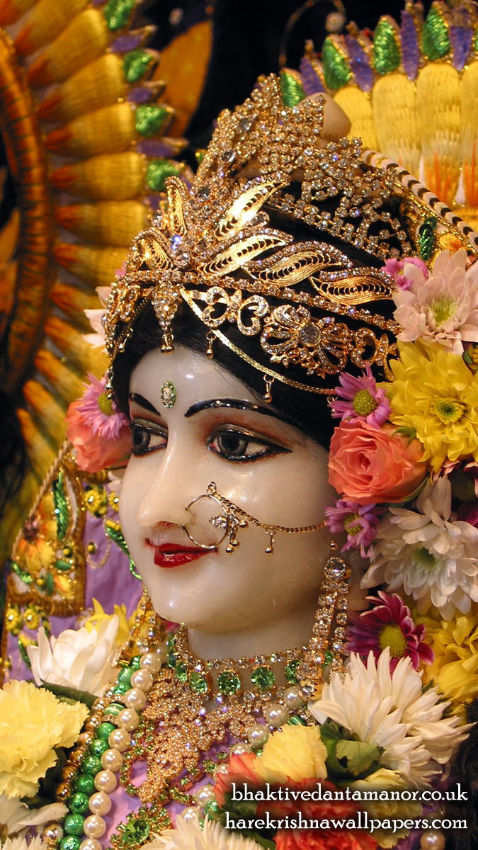 Sri Radha Close up Wallpaper (013) Size 675x1200 Download