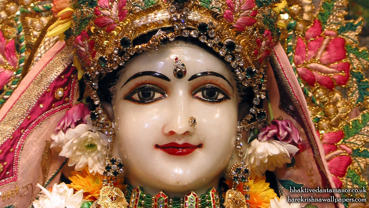 Sri Radha Close up Wallpaper (014) Size 1280x720 Download