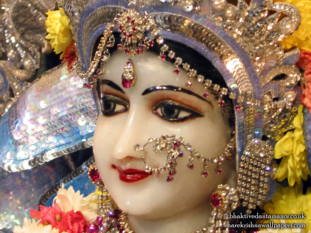 Sri Radha Close up Wallpaper (016) Size 1024x768 Download