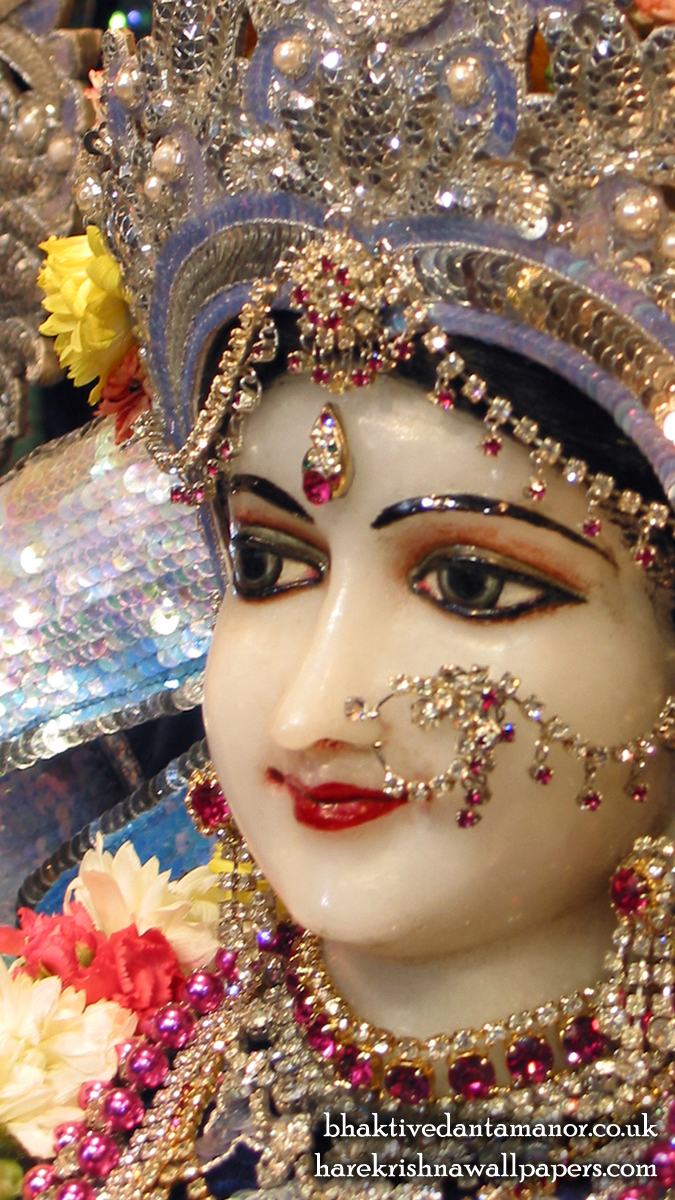 Sri Radha Close up Wallpaper (016) Size 675x1200 Download