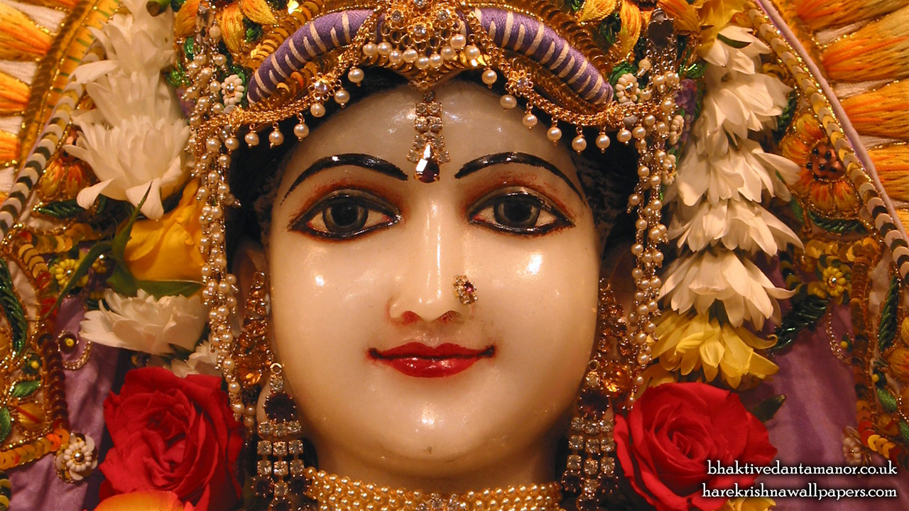 Sri Radha Close up Wallpaper (017) Size 1280x720 Download
