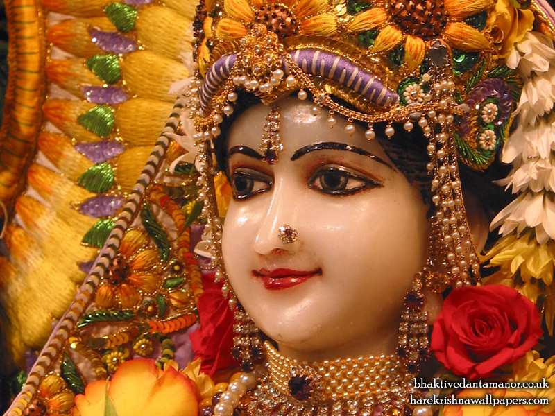 Sri Radha Close up Wallpaper (018) Size 800x600 Download