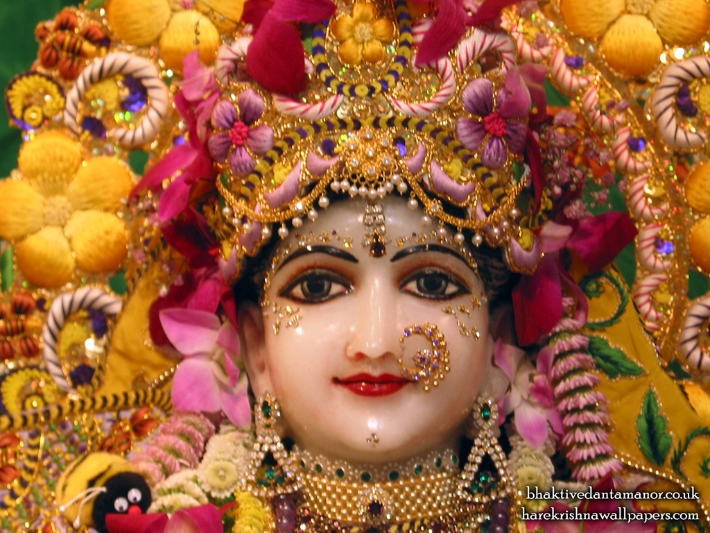 Sri Radha Close up Wallpaper (019) Size 1024x768 Download