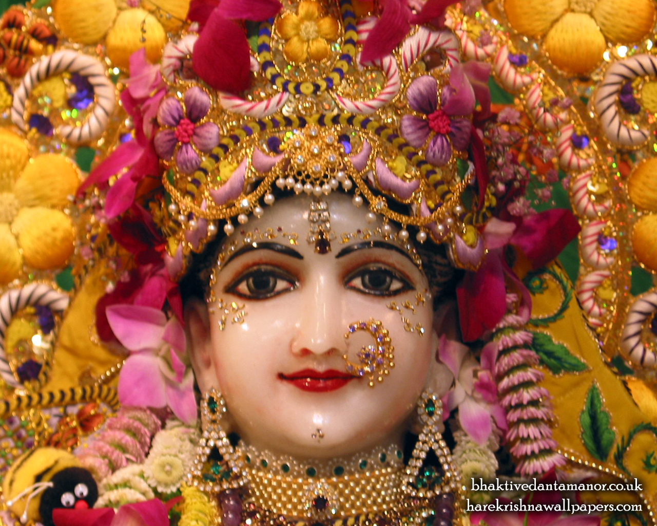 Sri Radha Close up Wallpaper (019) Size 1280x1024 Download