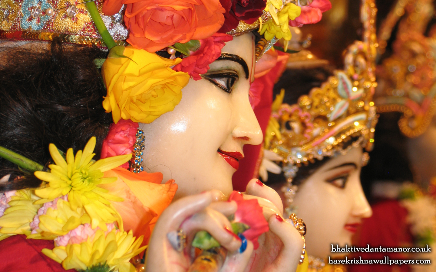 Sri Sri Radha Gokulanand Close up Wallpaper (019) Size 1440x900 Download