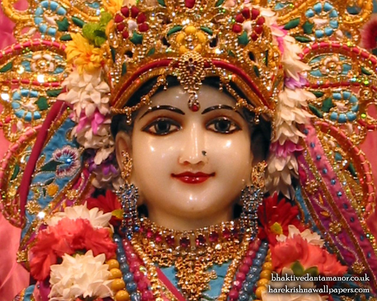 Sri Radha Close up Wallpaper (021) Size 1280x1024 Download