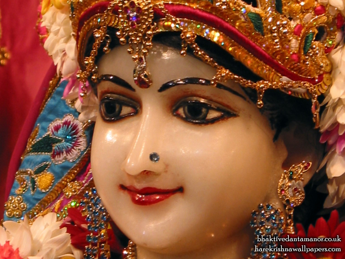 Sri Radha Close up Wallpaper (022) Size 1152x864 Download