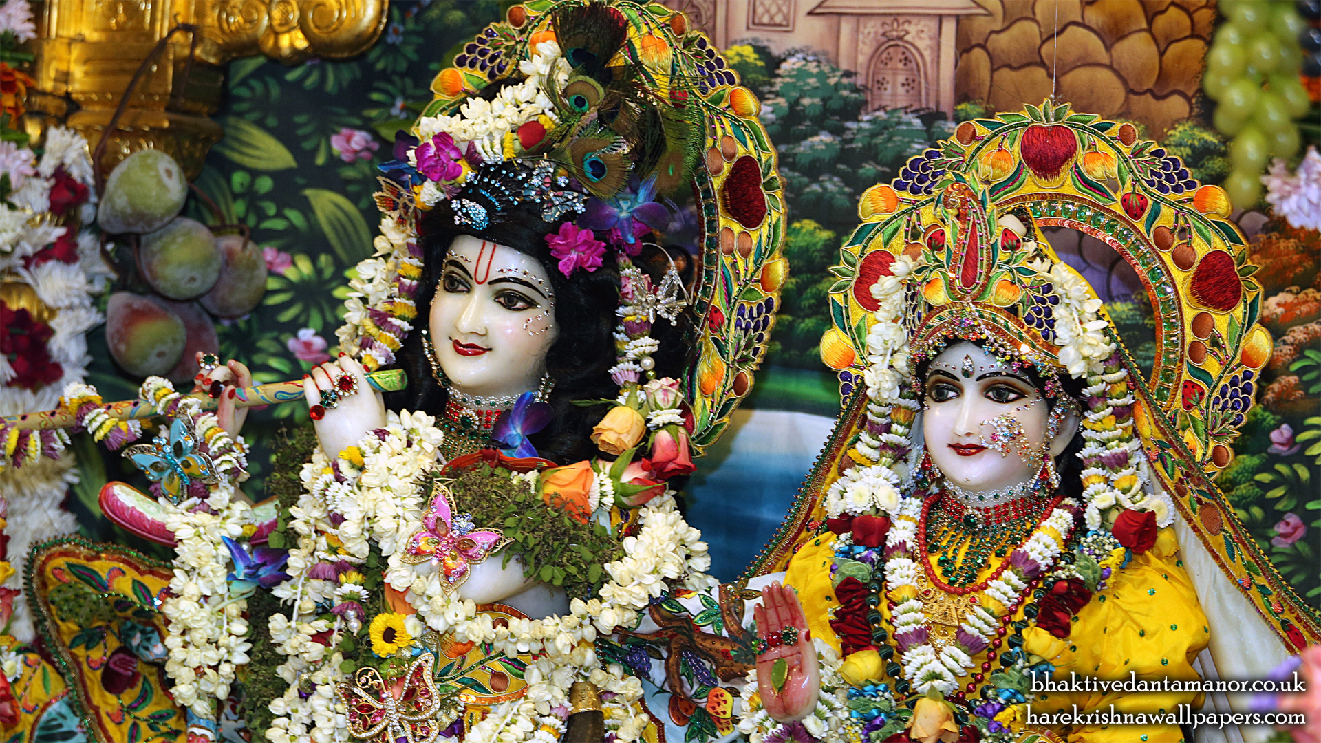 Sri Sri Radha Gokulanand Close up Wallpaper (023) Size 1920x1080 Download