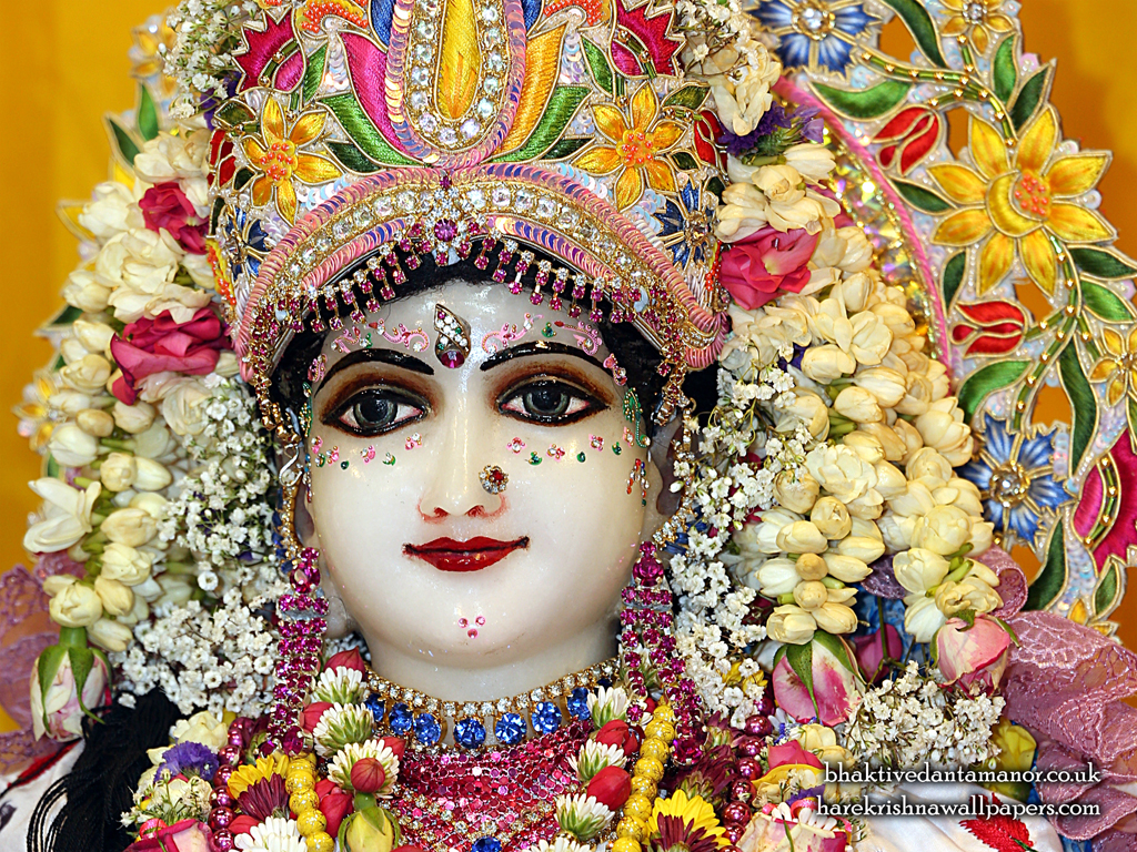 Sri Radha Close up Wallpaper (024) Size 1024x768 Download