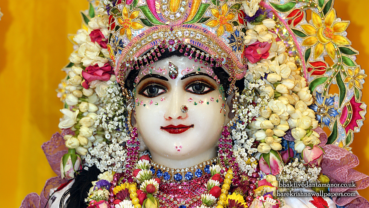 Sri Radha Close up Wallpaper (024) Size 1280x720 Download