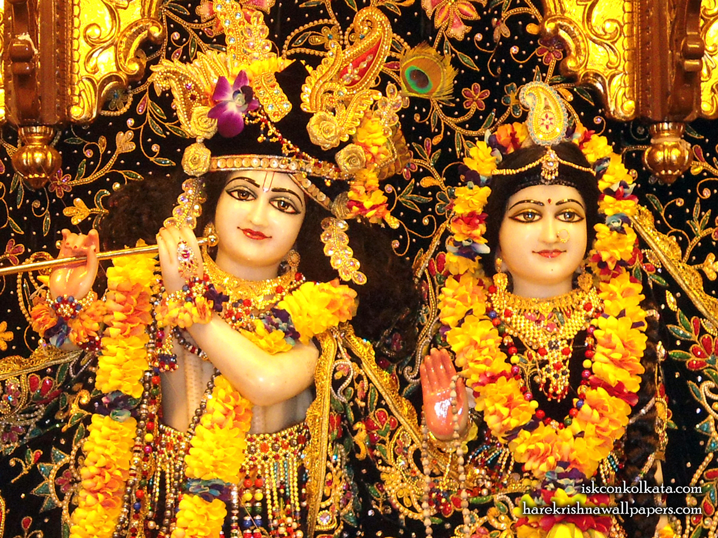 Sri Sri Radha Govinda Close up Wallpaper (001) Size 1400x1050 Download