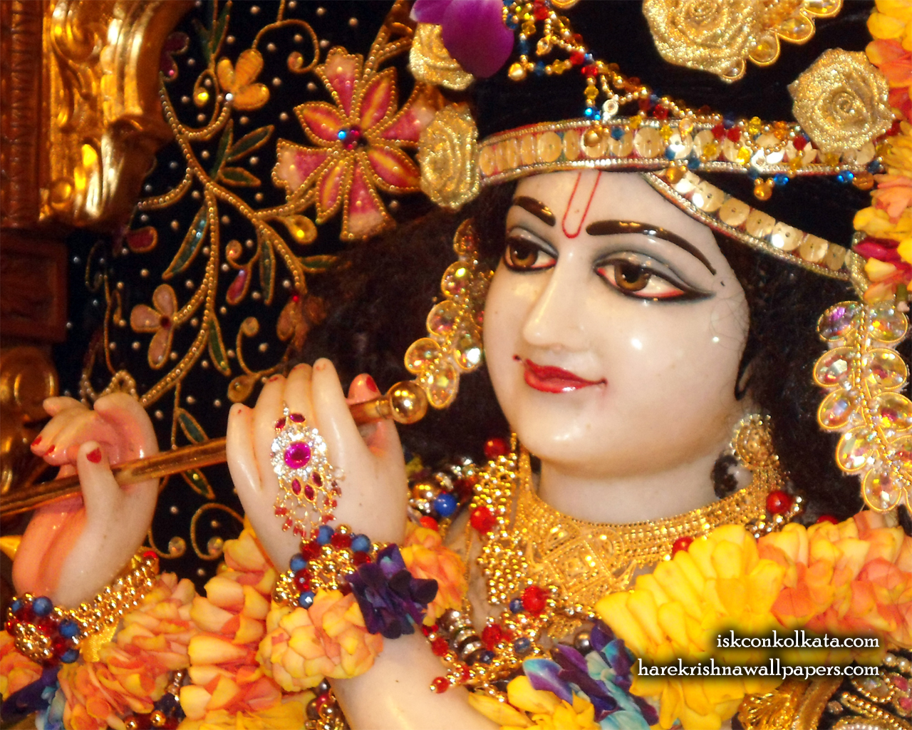 Sri Govinda Close up Wallpaper (002) Size 1280x1024 Download