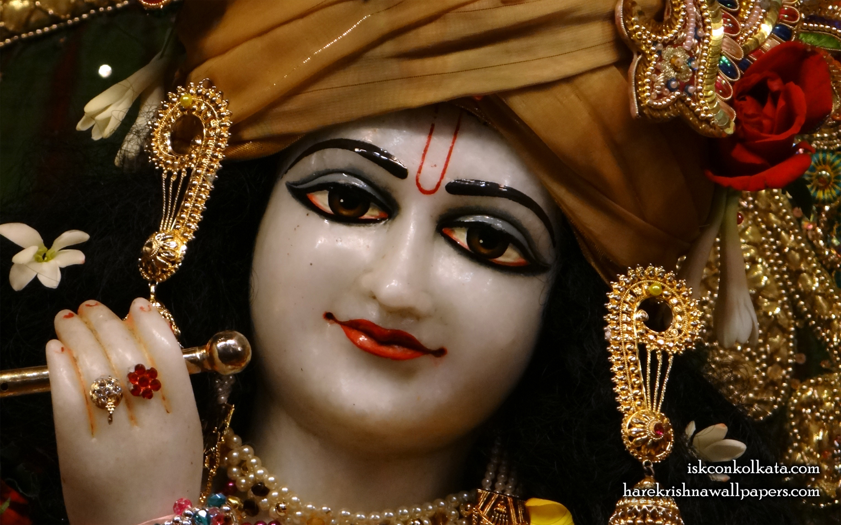 Sri Govinda Close up Wallpaper (003) Size 1680x1050 Download
