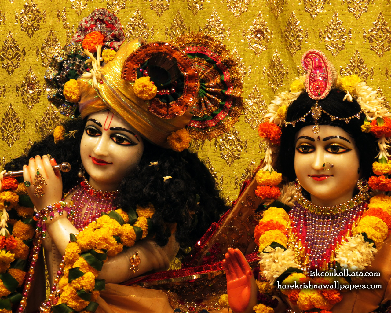 Sri Sri Radha Govinda Close up Wallpaper (004) Size 1280x1024 Download