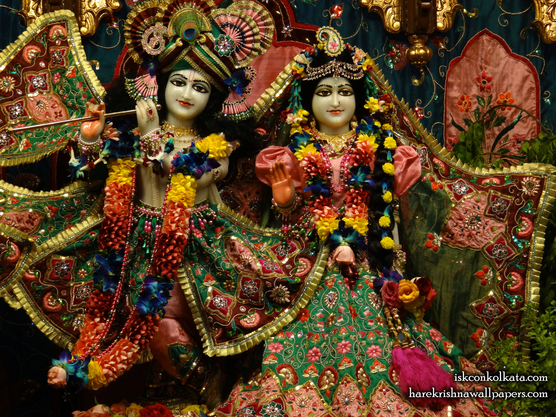 Sri Sri Radha Govinda Wallpaper (005) Size 1920x1440 Download