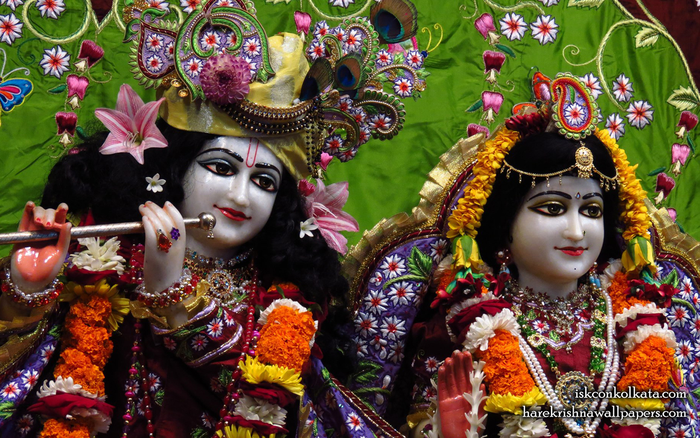 Sri Sri Radha Govinda Close up Wallpaper (005) Size 1440x900 Download
