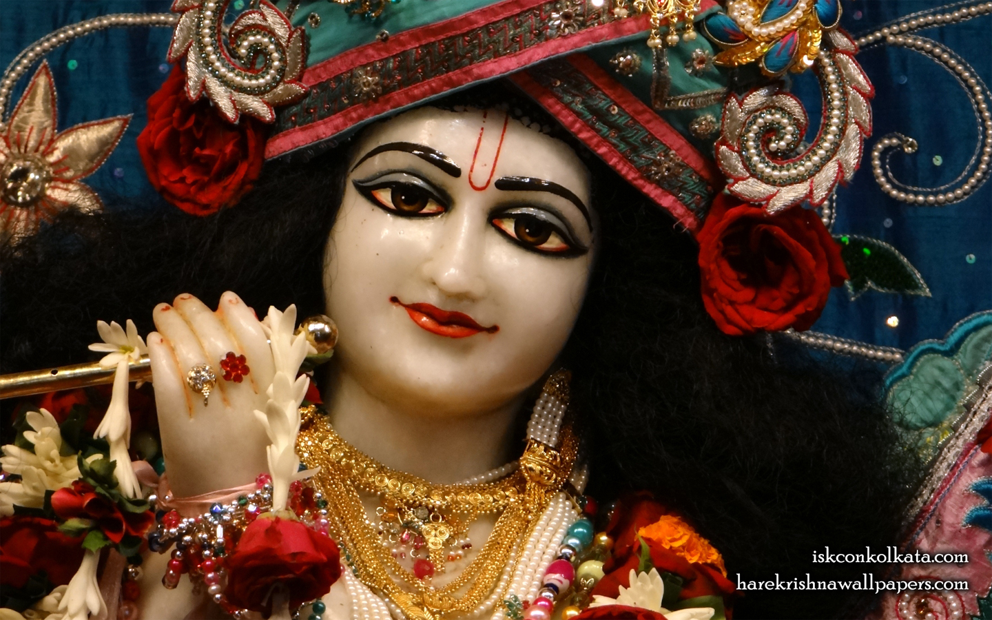 Sri Govinda Close up Wallpaper (007) Size 1440x900 Download