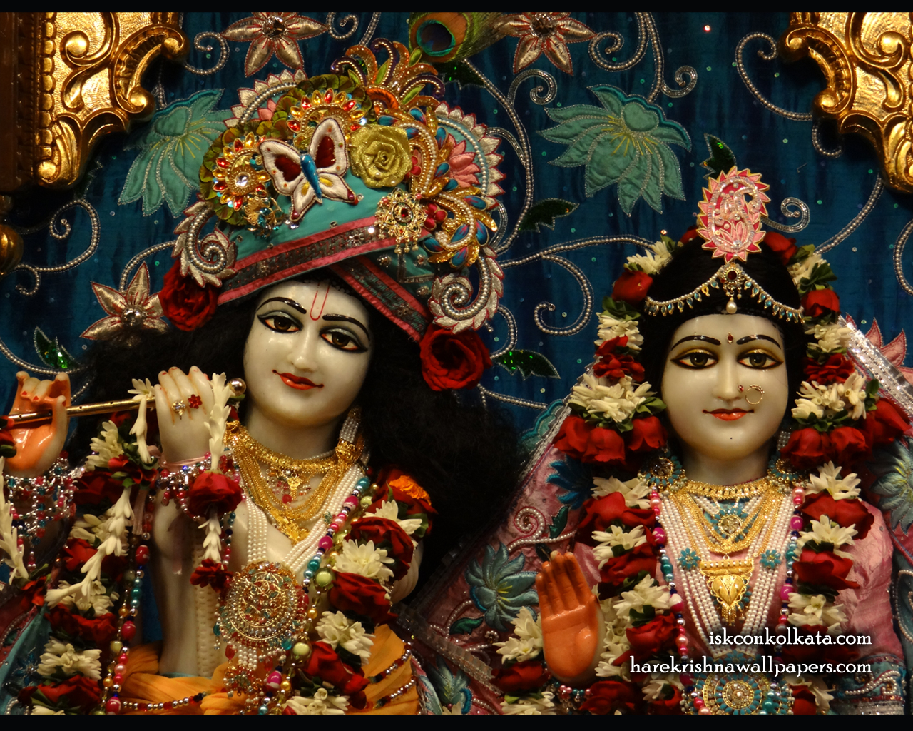 Sri Sri Radha Govinda Close up Wallpaper (008) Size 1280x1024 Download