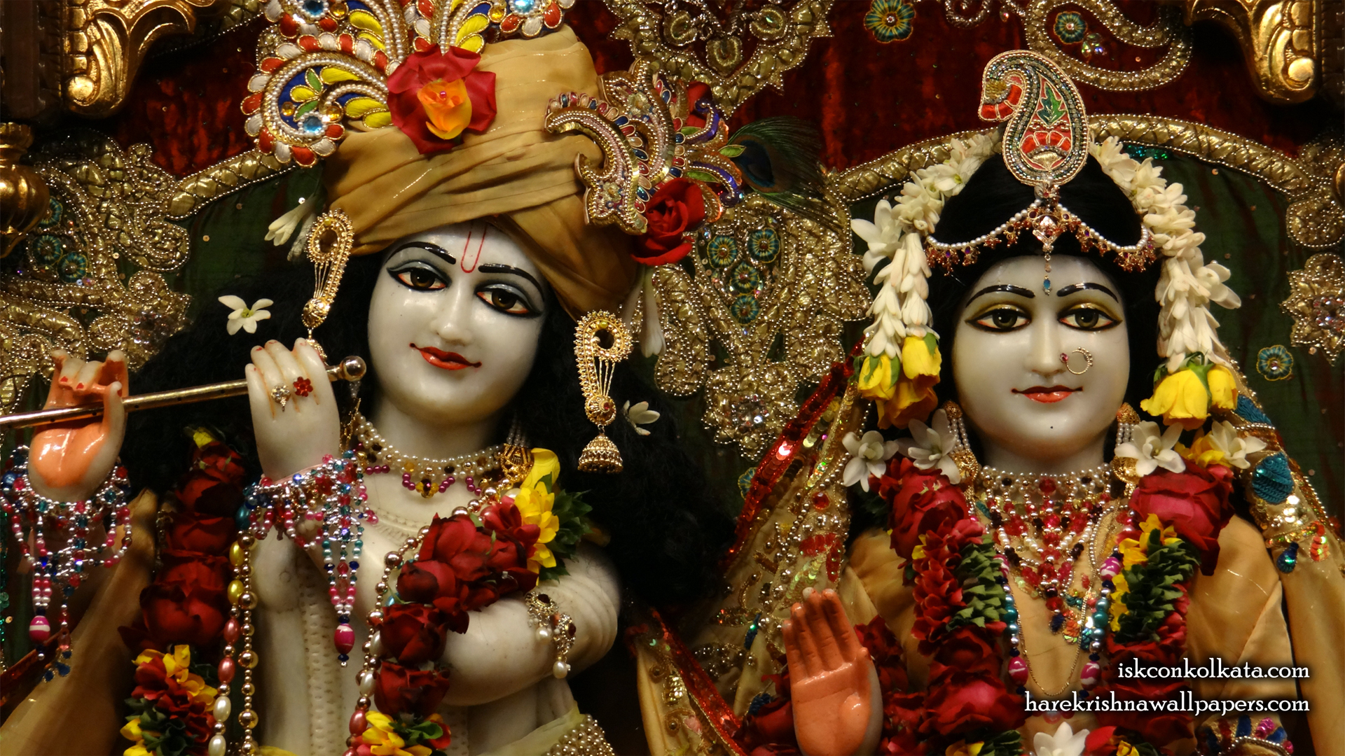 Sri Sri Radha Govinda Close up Wallpaper (009) Size 1920x1080 Download