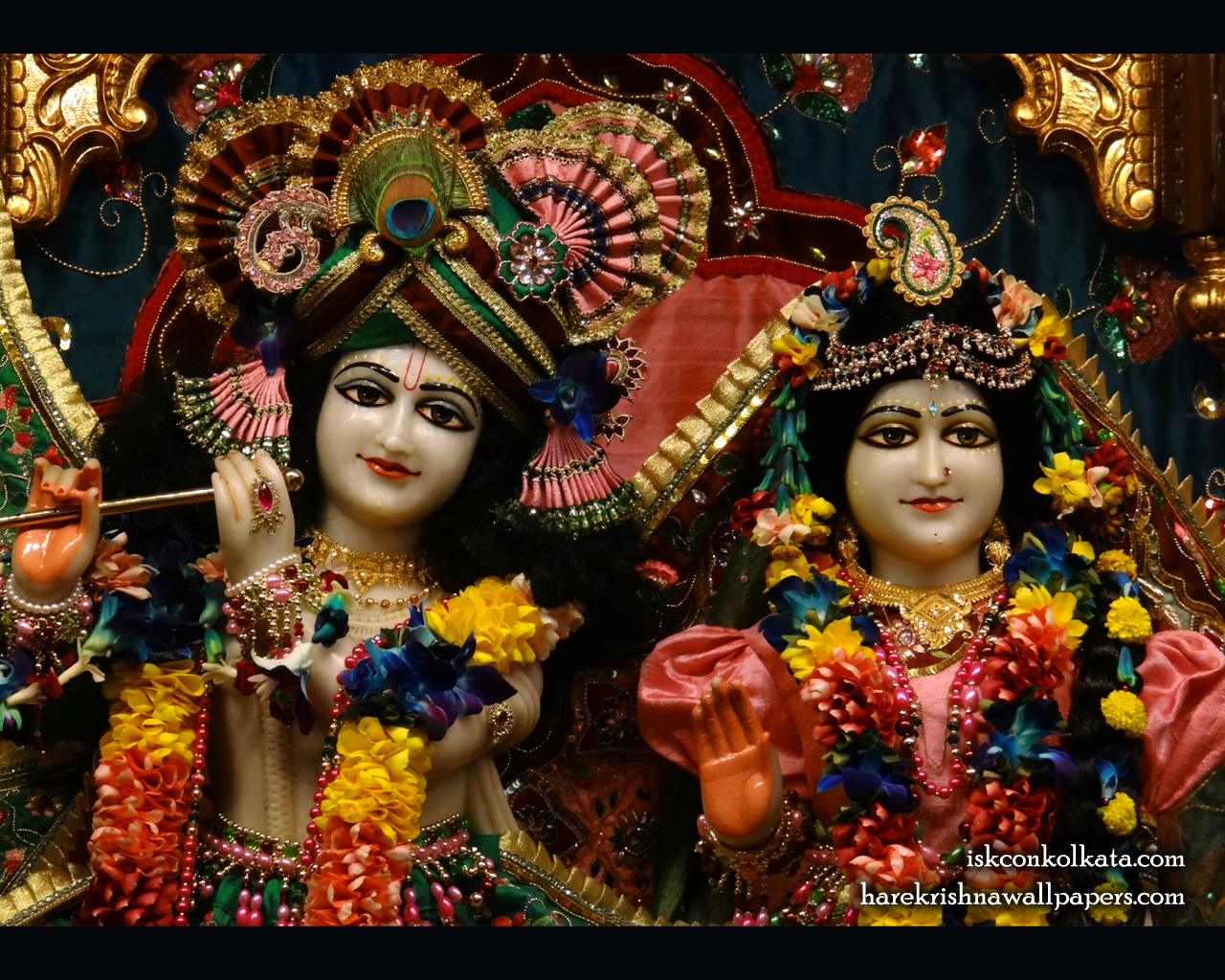 Sri Sri Radha Govinda Close up Wallpaper (010) Size 1280x1024 Download