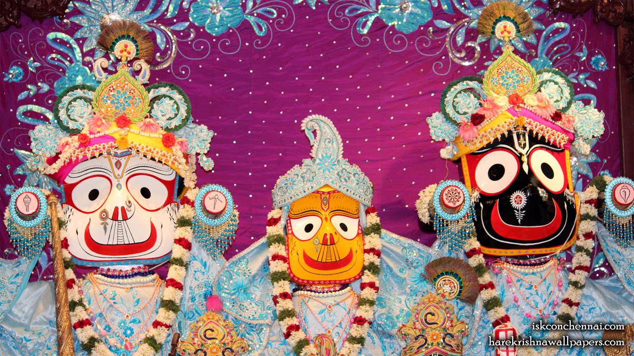 Jagannath Baladeva Subhadra Wallpaper (001) Size 1280x720 Download