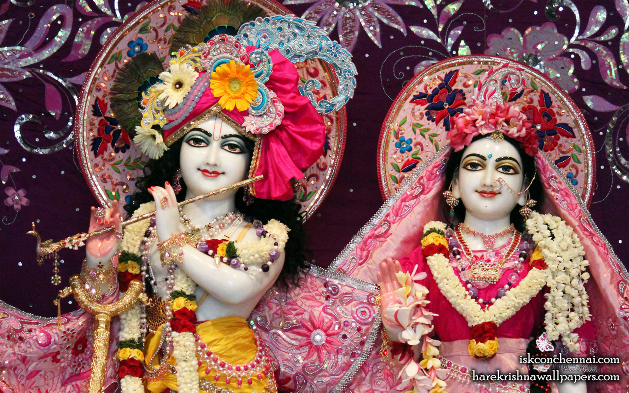 Sri Sri Radha Krishna Close up Wallpaper (001) Size 1280x800 Download