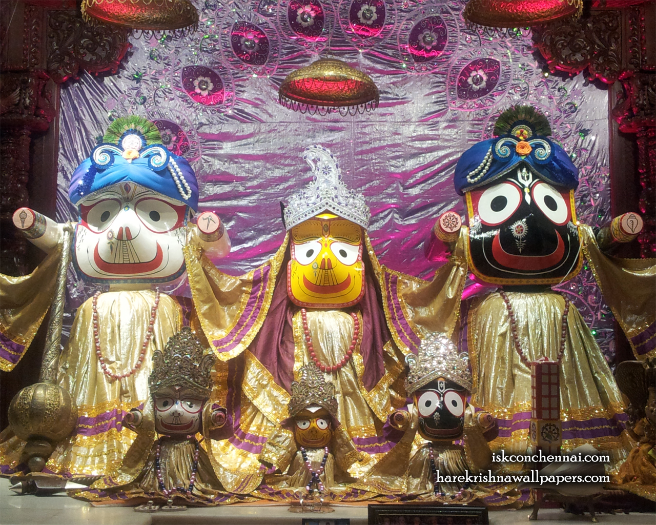 Jagannath Baladeva Subhadra Wallpaper (003) Size 1280x1024 Download