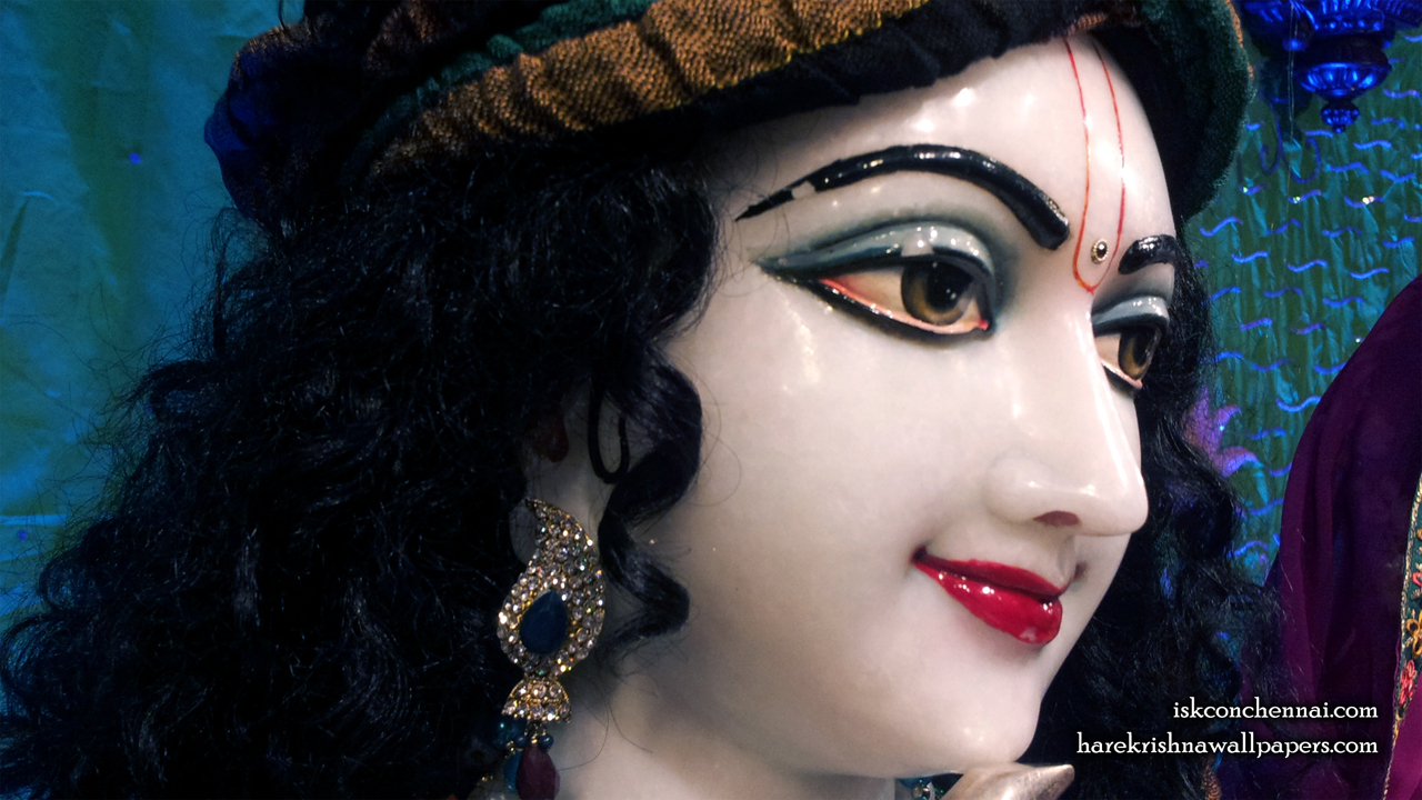 Sri Krishna Close up Wallpaper (004) Size 1280x720 Download