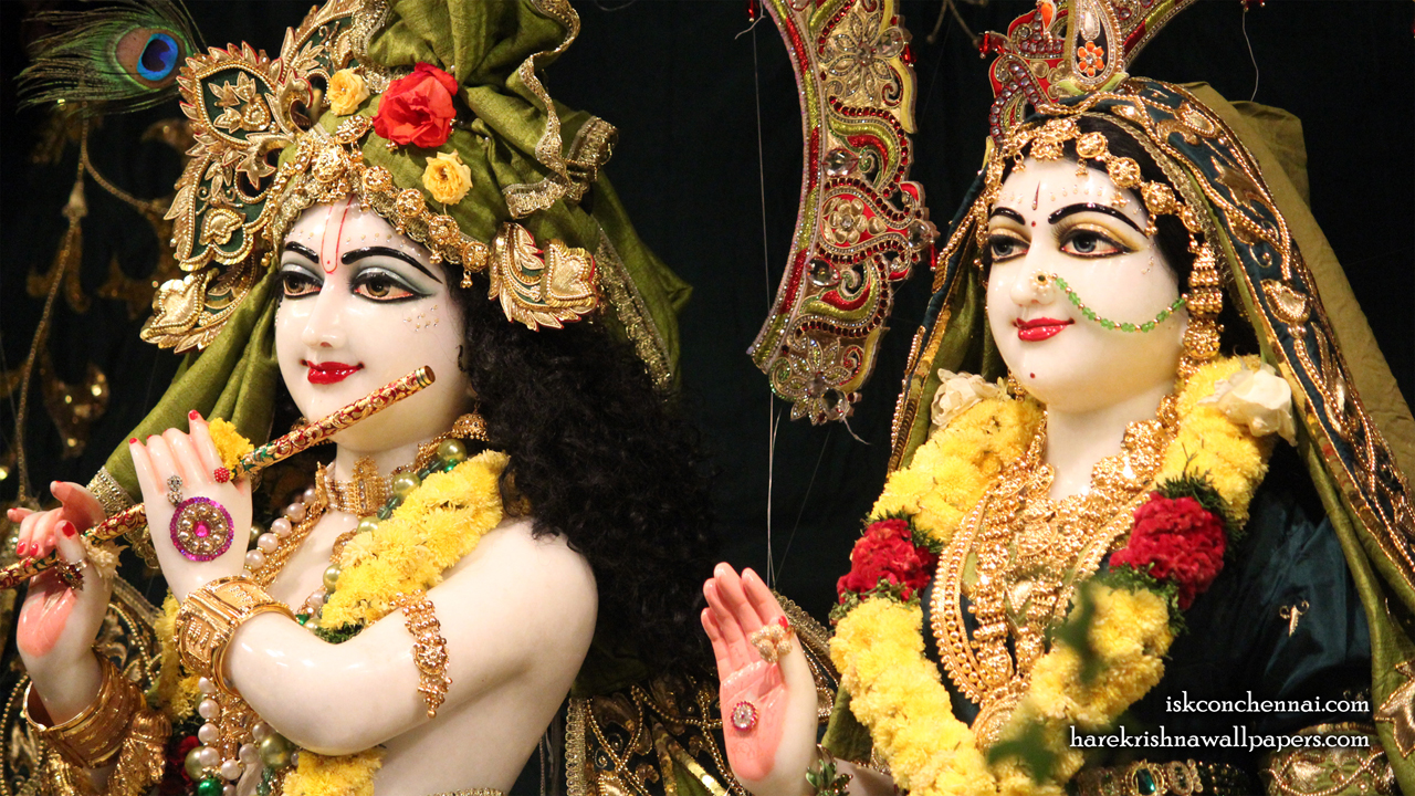 Sri Sri Radha Krishna Close up Wallpaper (004) Size 1280x720 Download