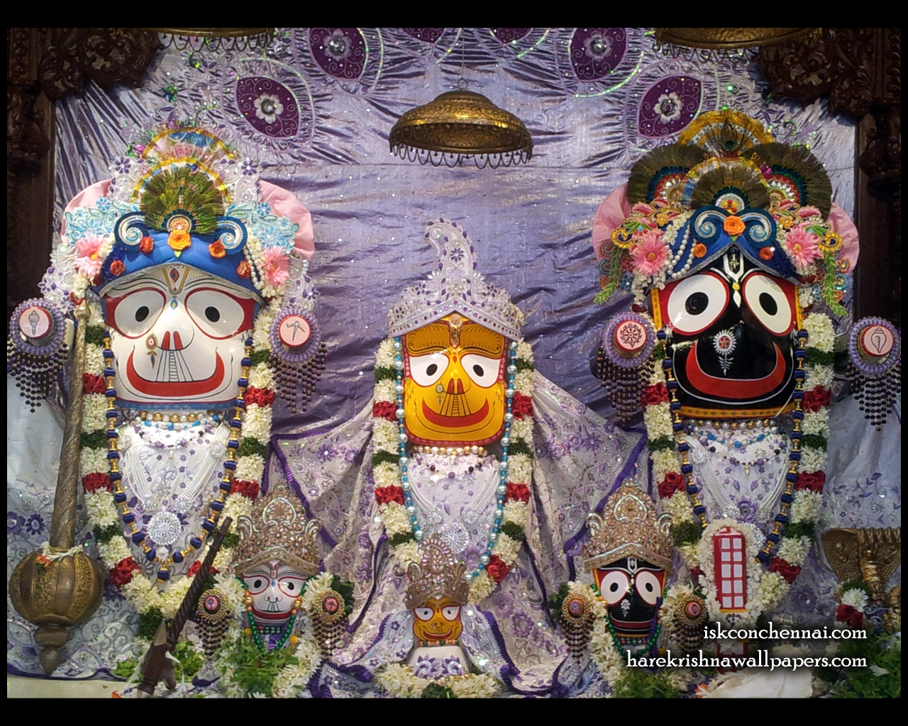 Jagannath Baladeva Subhadra Wallpaper (005) Size 1280x1024 Download