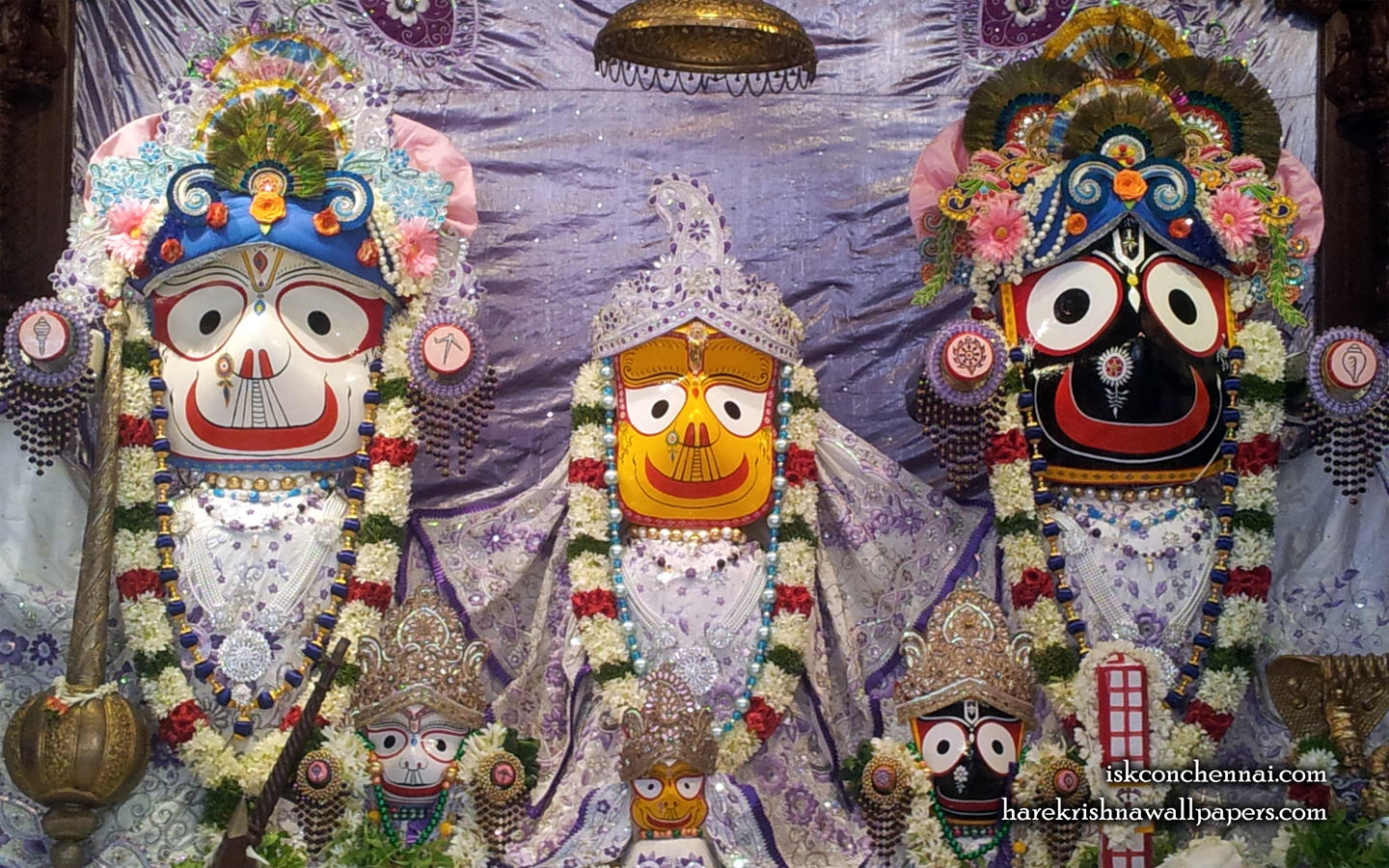 Jagannath Baladeva Subhadra Wallpaper (005) Size 1440x900 Download