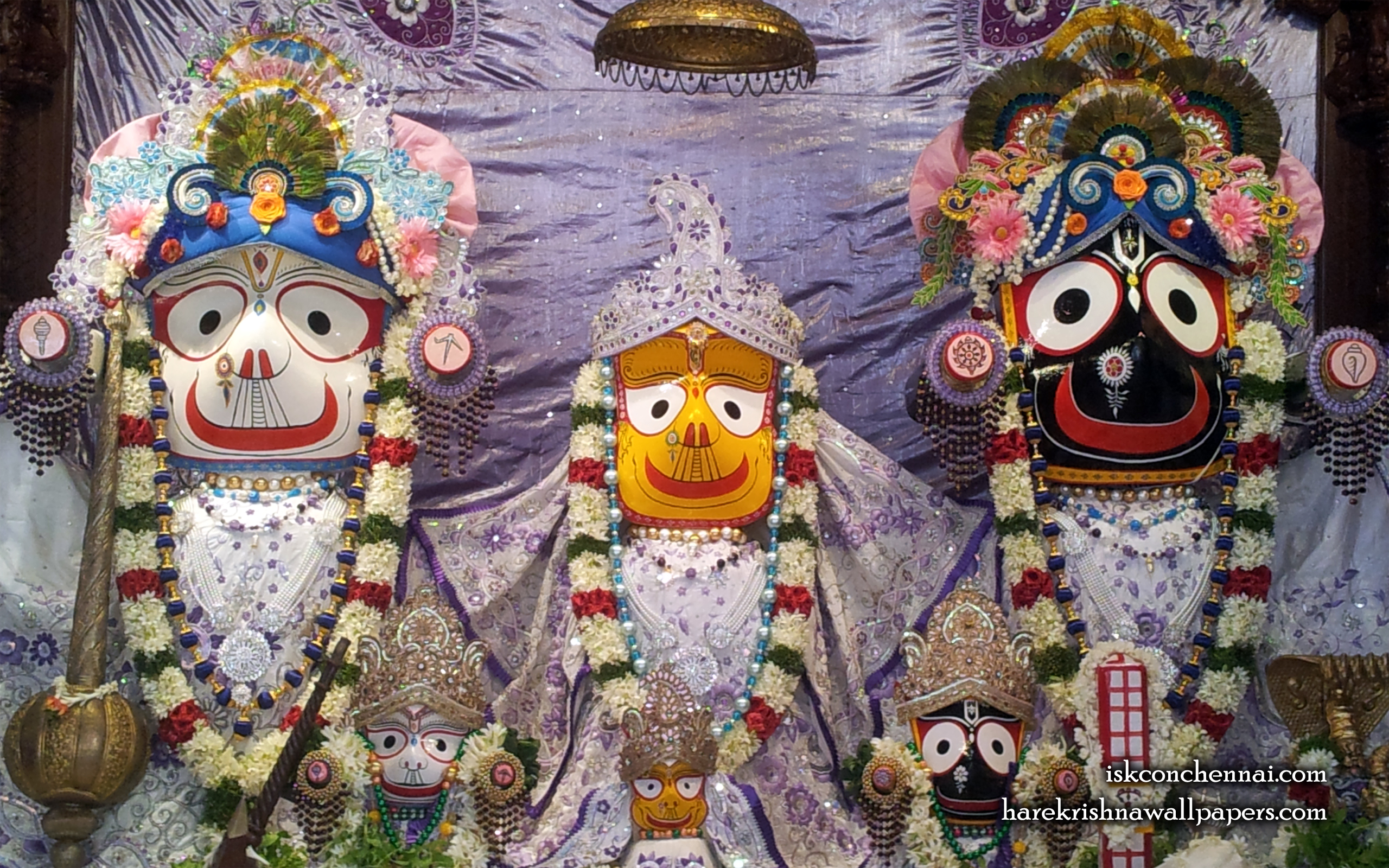 Jagannath Baladeva Subhadra Wallpaper (005) Size 2560x1600 Download