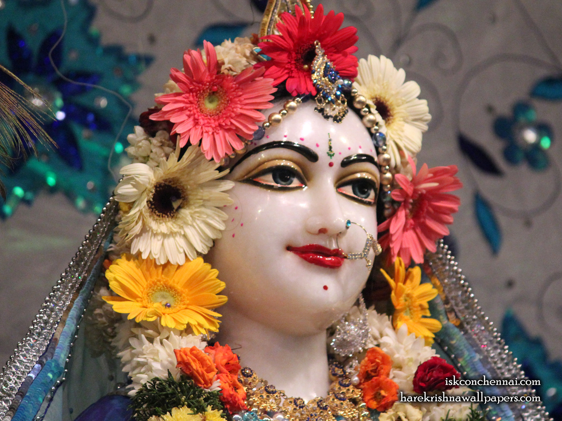 Sri Radha Close up Wallpaper (008) Size 1152x864 Download