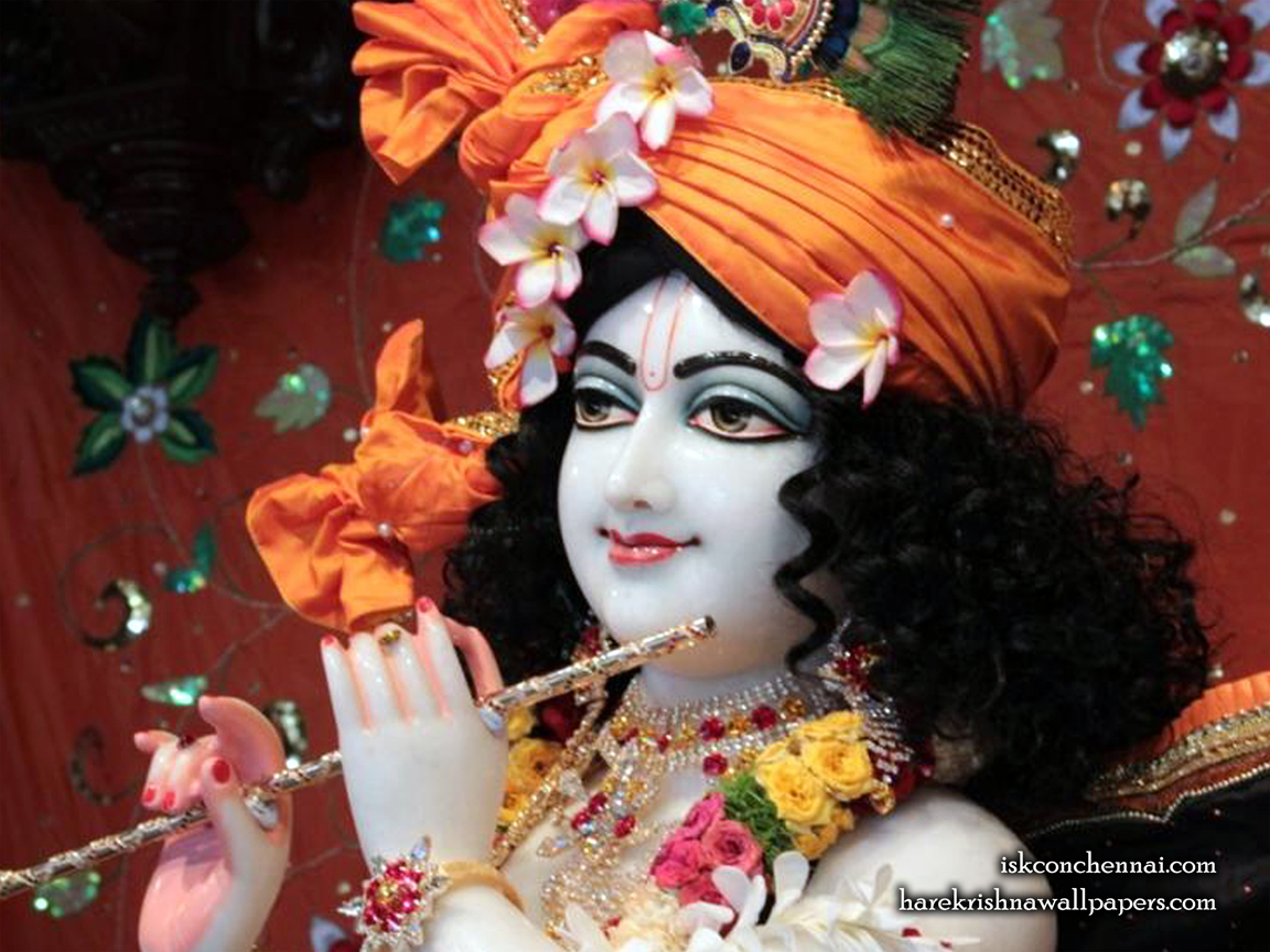 Sri Krishna Close up Wallpaper (010) Size 1152x864 Download