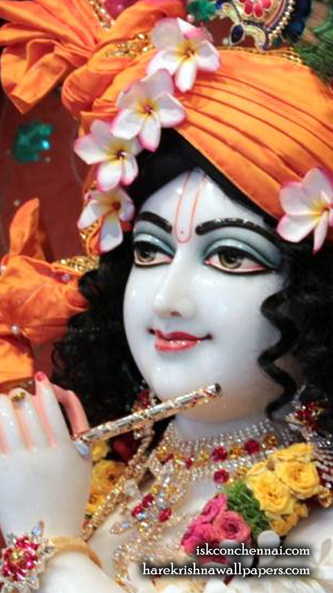 Sri Krishna Close up Wallpaper (010) Size 675x1200 Download