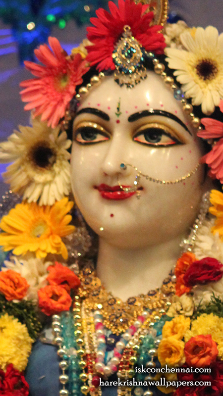 Sri Radha Close up Wallpaper (010) Size 450x800 Download
