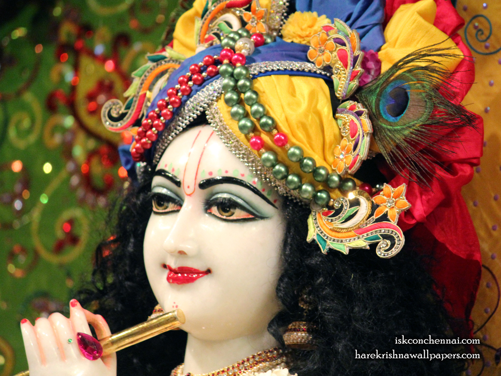 Sri Krishna Close up Wallpaper (011) Size 1024x768 Download