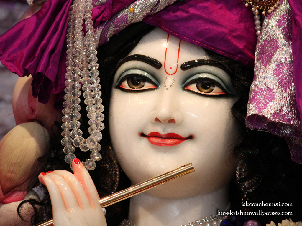Sri Krishna Close up Wallpaper (013) Size 1024x768 Download