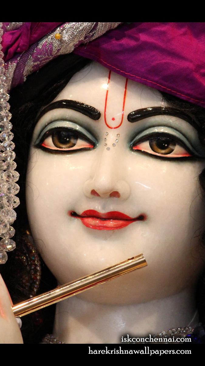 Sri Krishna Close up Wallpaper (013) Size 675x1200 Download