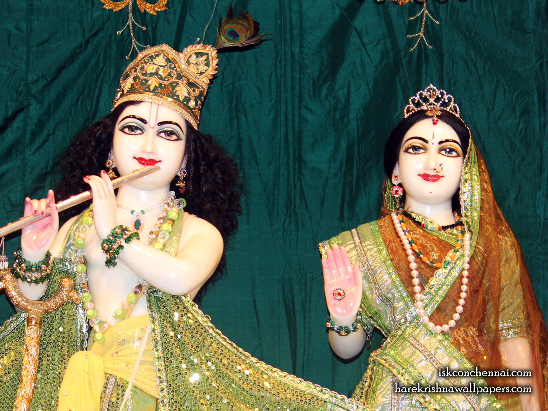Sri Sri Radha Krishna Close up Wallpaper (013) Size 1920x1440 Download