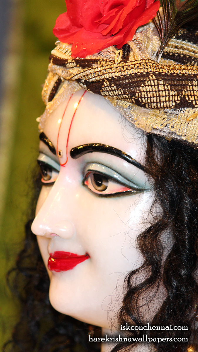 Sri Krishna Close up Wallpaper (016) Size 675x1200 Download