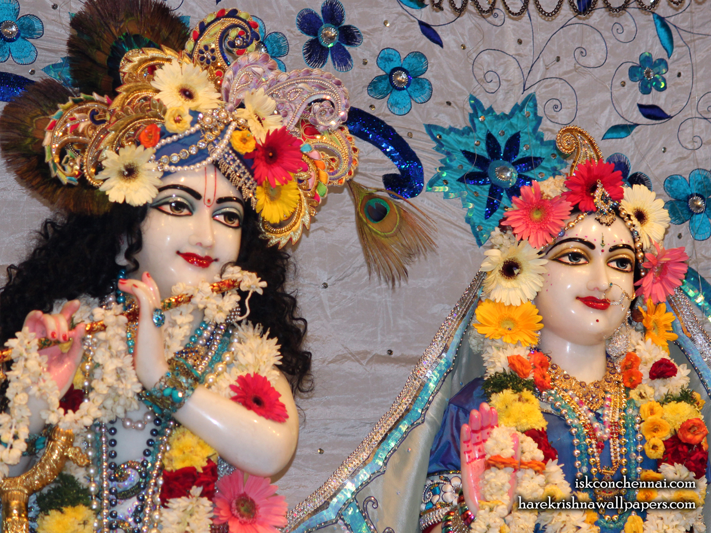 Sri Sri Radha Krishna Close up Wallpaper (016) Size 1400x1050 Download