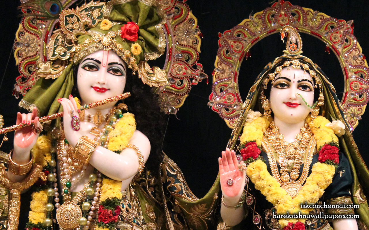 Sri Sri Radha Krishna Close up Wallpaper (017) Size 1280x800 Download