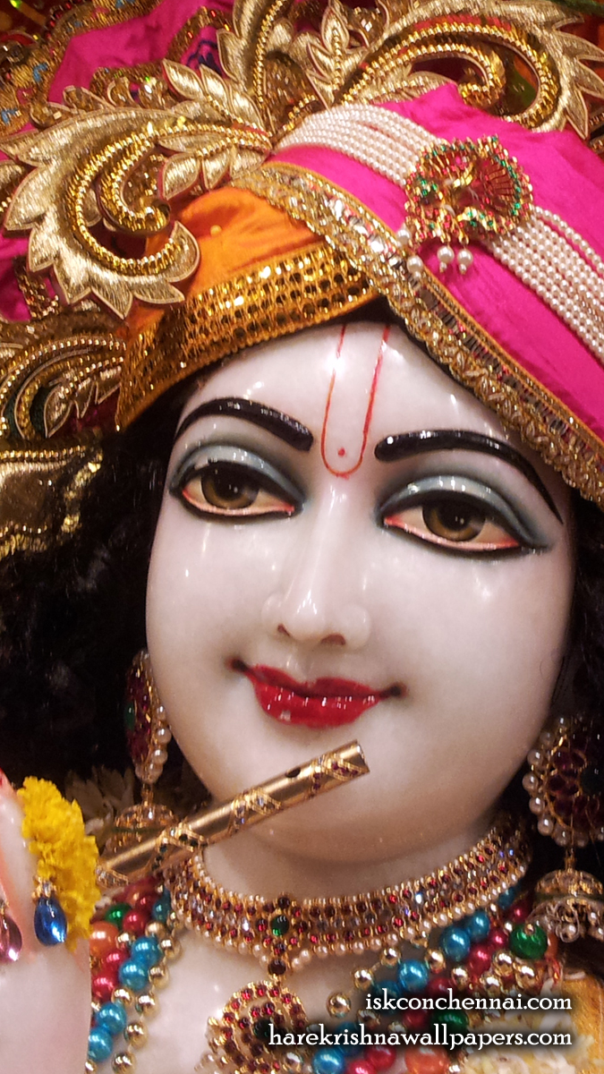 Sri Krishna Close up Wallpaper (021) Size 675x1200 Download