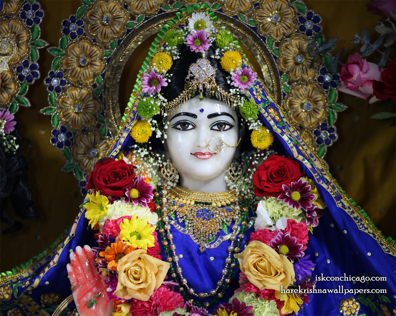 Sri Kishori Close up Wallpaper (001) Size 1280x1024 Download