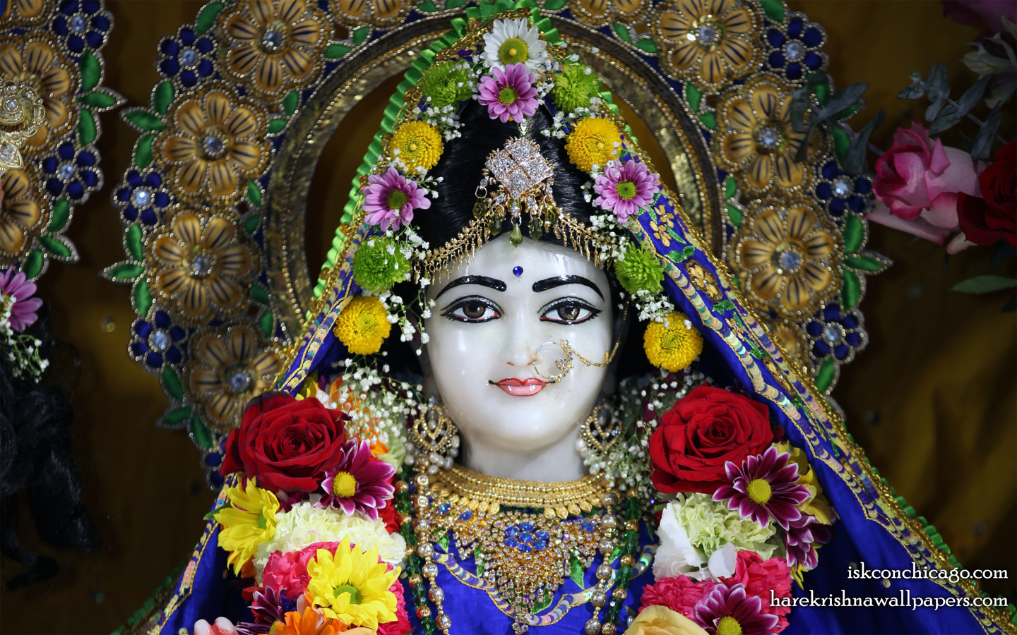 Sri Kishori Close up Wallpaper (001) Size 1440x900 Download