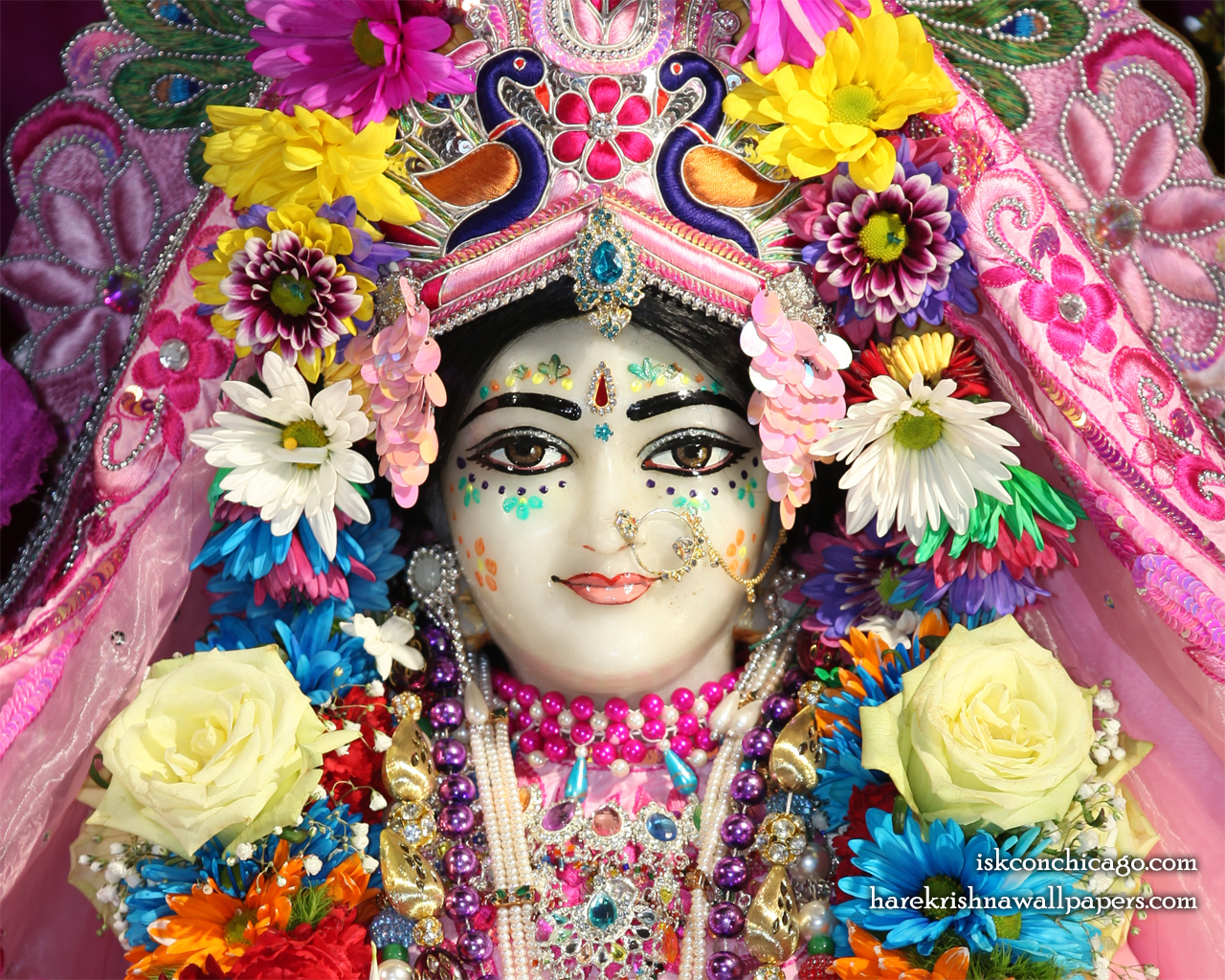 Sri Kishori Close up Wallpaper (003) Size 1280x1024 Download